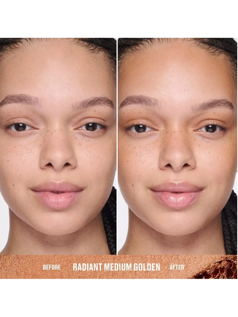 BNIB MAC Skinfinish Sunstruck Radiant Bronzer Powder in Radiant Medium Golden